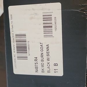 Lucchese boot, NEW, women's size 11